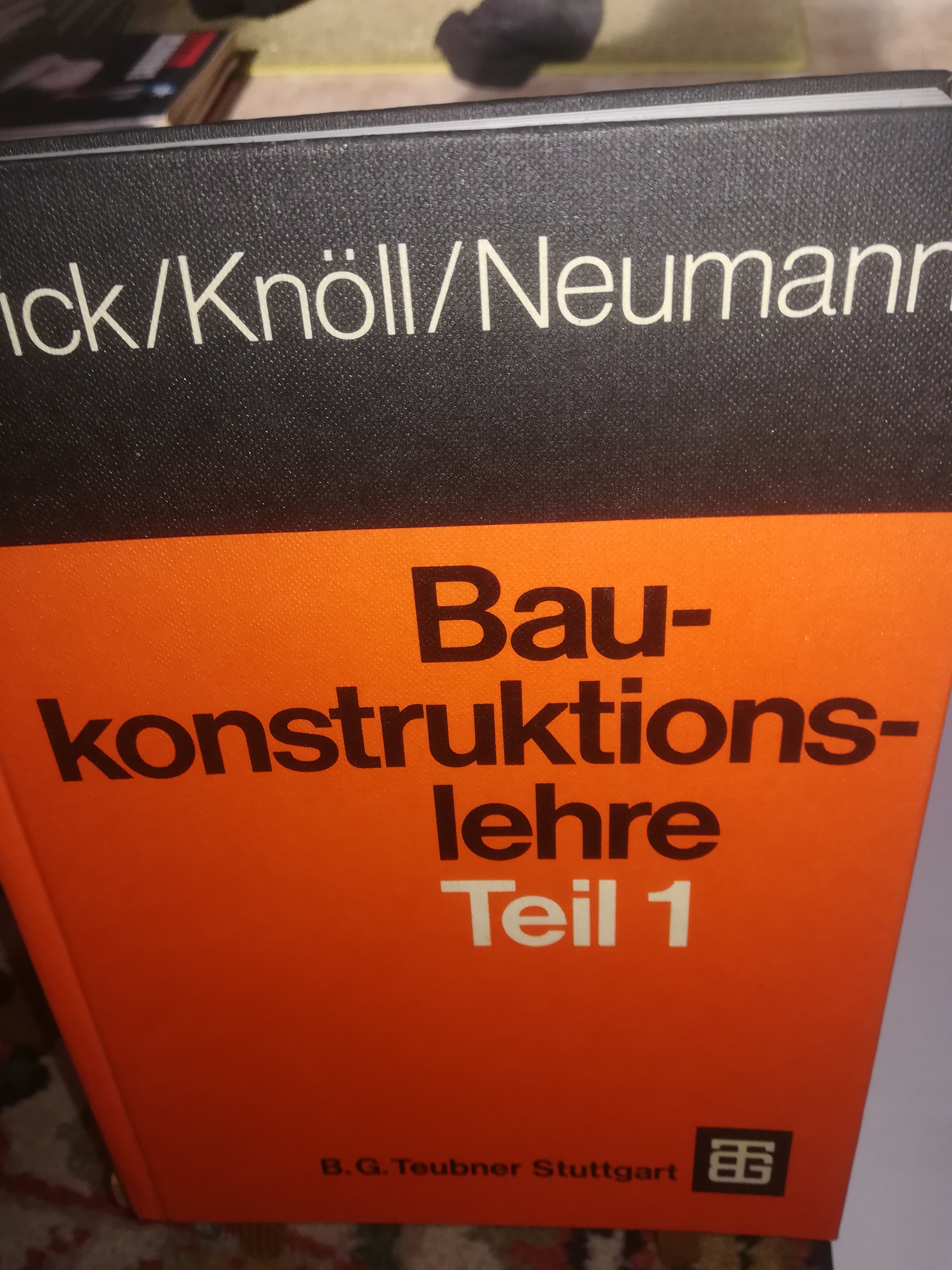 Baukonstruktionslehre Teil 1 - Frick, Knöll, Neumann