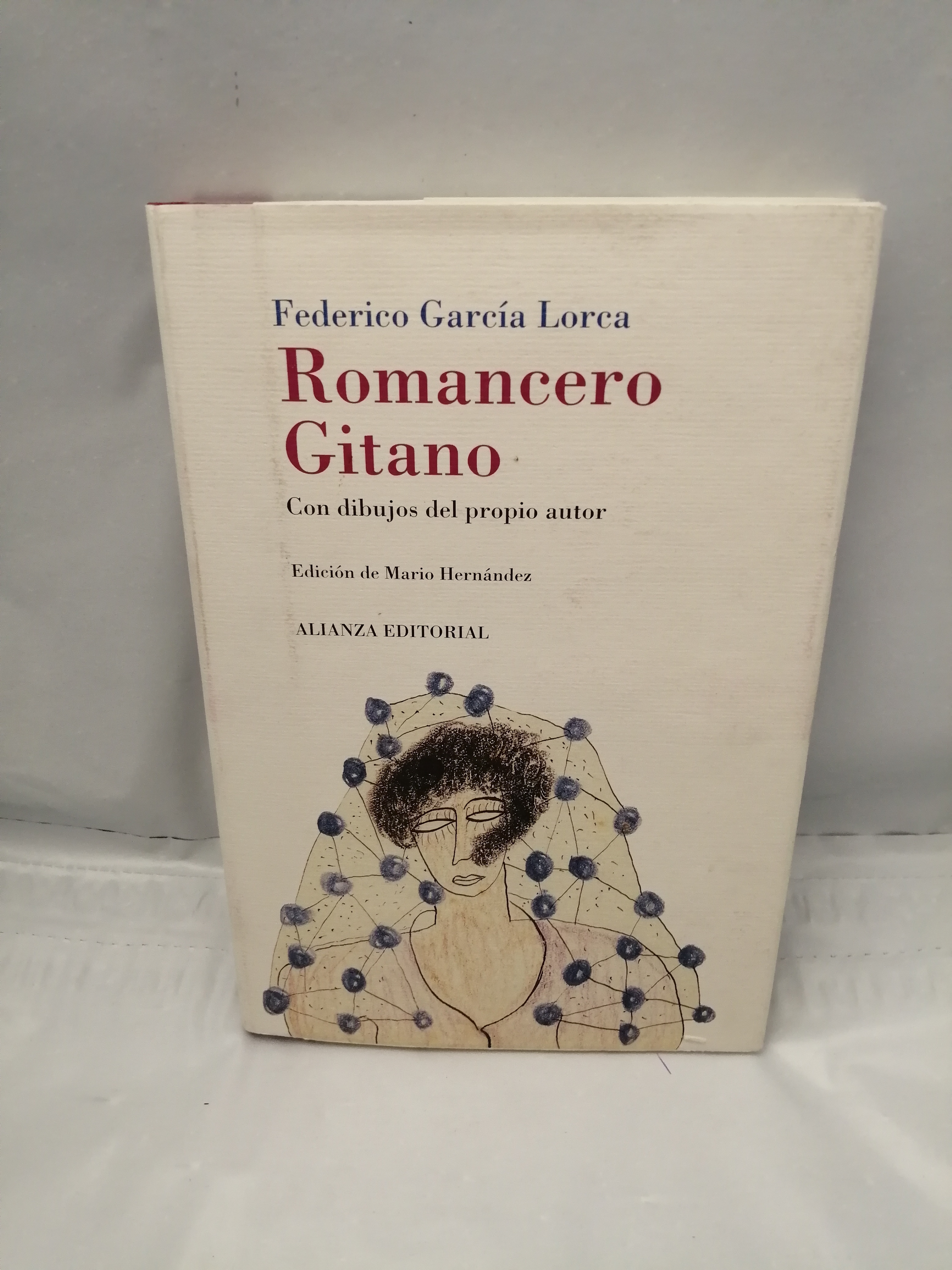 ROMANCERO GITANO (1924-1927) . Con dibujos del propio autor (Primera edición, tapa dura) - Federico García Lorca / Edición de Mario Hernández