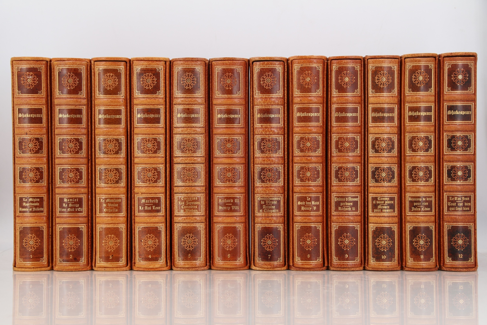 Les Chefs-d'Oeuvre de Shakespeare - Première et deuxième séries, ensemble complet en 12 volumes SHAKESPEARE William GRADASSI Jean [ ] [Hardcover]