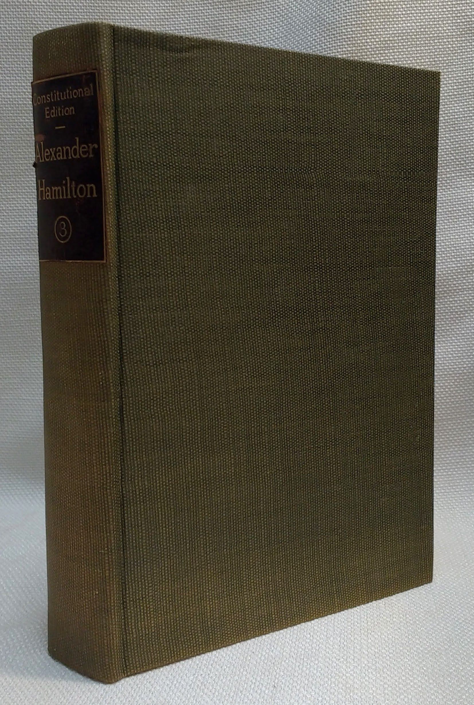 Alexander hamilton 3 volumes new arrivals