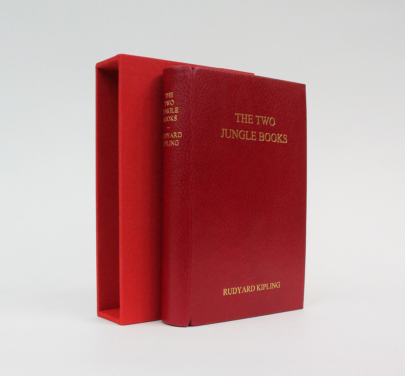 THE TWO JUNGLE BOOKS: The Jungle Book; The Second Jungle Book. - KIPLING, Rudyard; illustrated by KIPLING, J. Lockwood, and DRAKE, W. H.