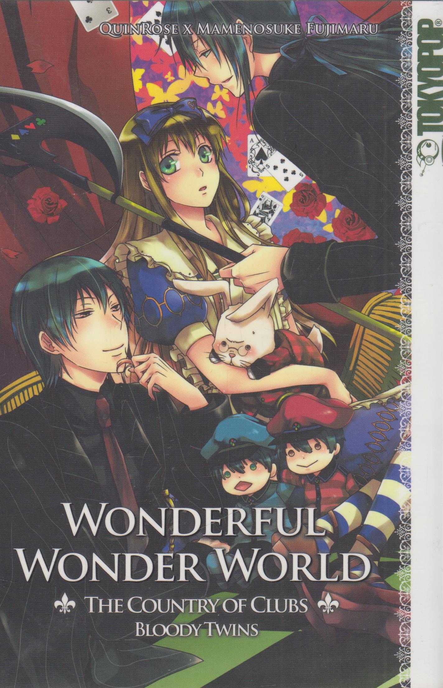 Wonderful Wonder World - Country of Clubs: Bloody Twins - Rose, Quin und Mamenosuke Fujimaru