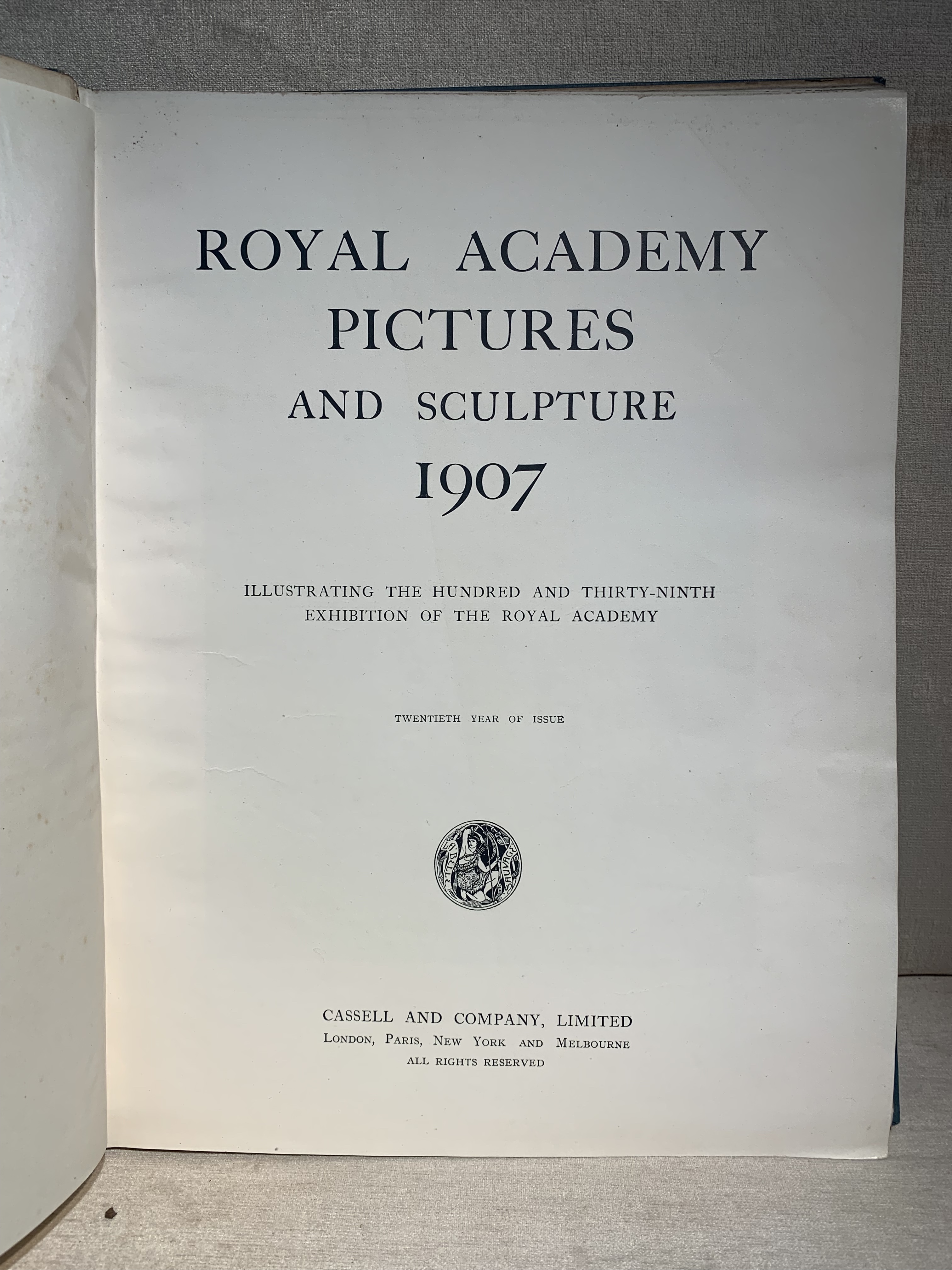 Royal Academy Pictures 1907 by Royal Academy of Arts Very Good