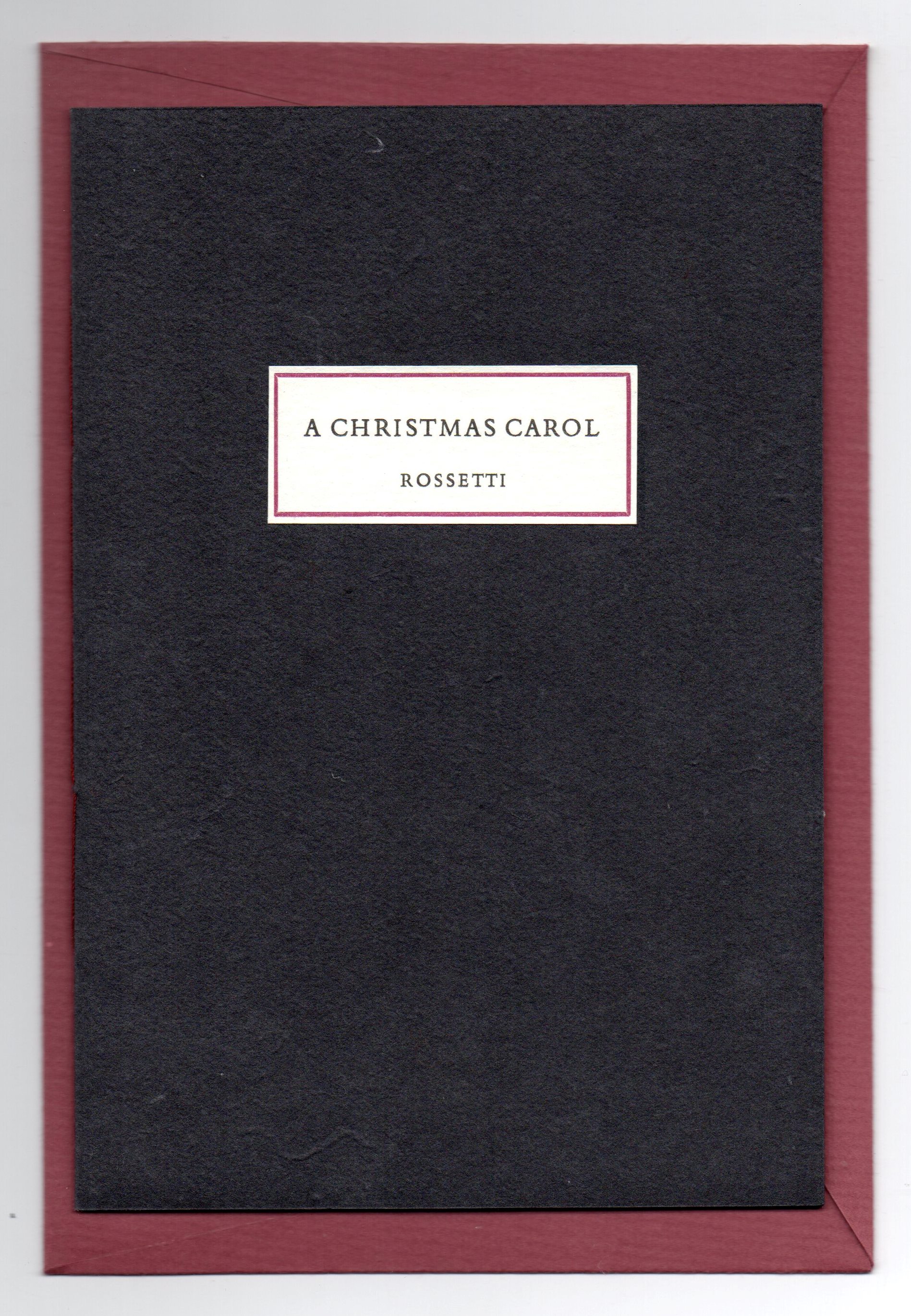 A Christmas Carol by ROSSETTI, Christina; LOCK, Margaret (illus.): Fine Booklet (1993)  Attic 