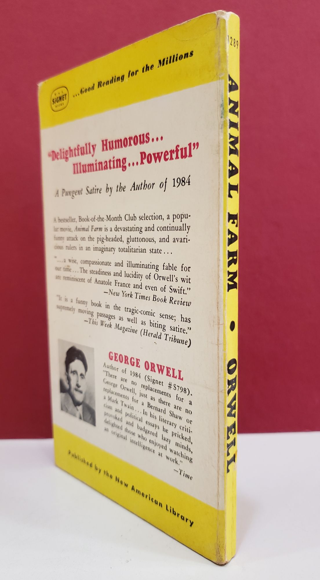 Animal Farm by George Orwell: Very good Soft cover (1956) | Moe's Books