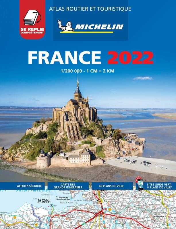 Michelin Tourist & Motoring Atlas France 2022 (Multi-flex) - Michelin