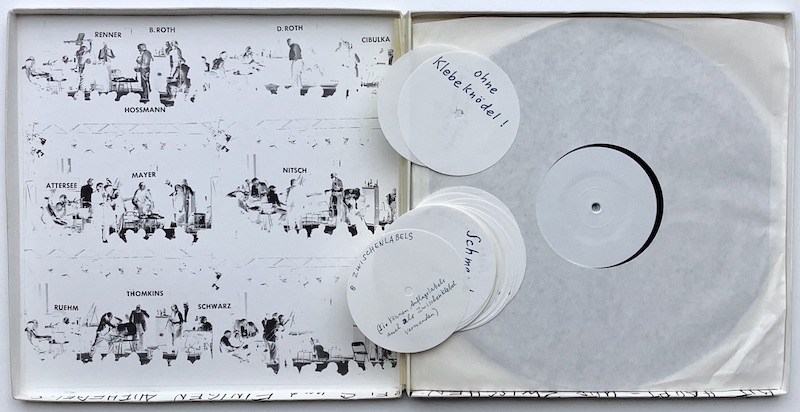 Selten Gehörte Musik - Abschöpfsymphonie. SELTEN GEHORTE MUSIK. (Dieter Roth, Hermann Nitsch, Oswald Wiener, Gerhard R hm et al.). [Assez bon]