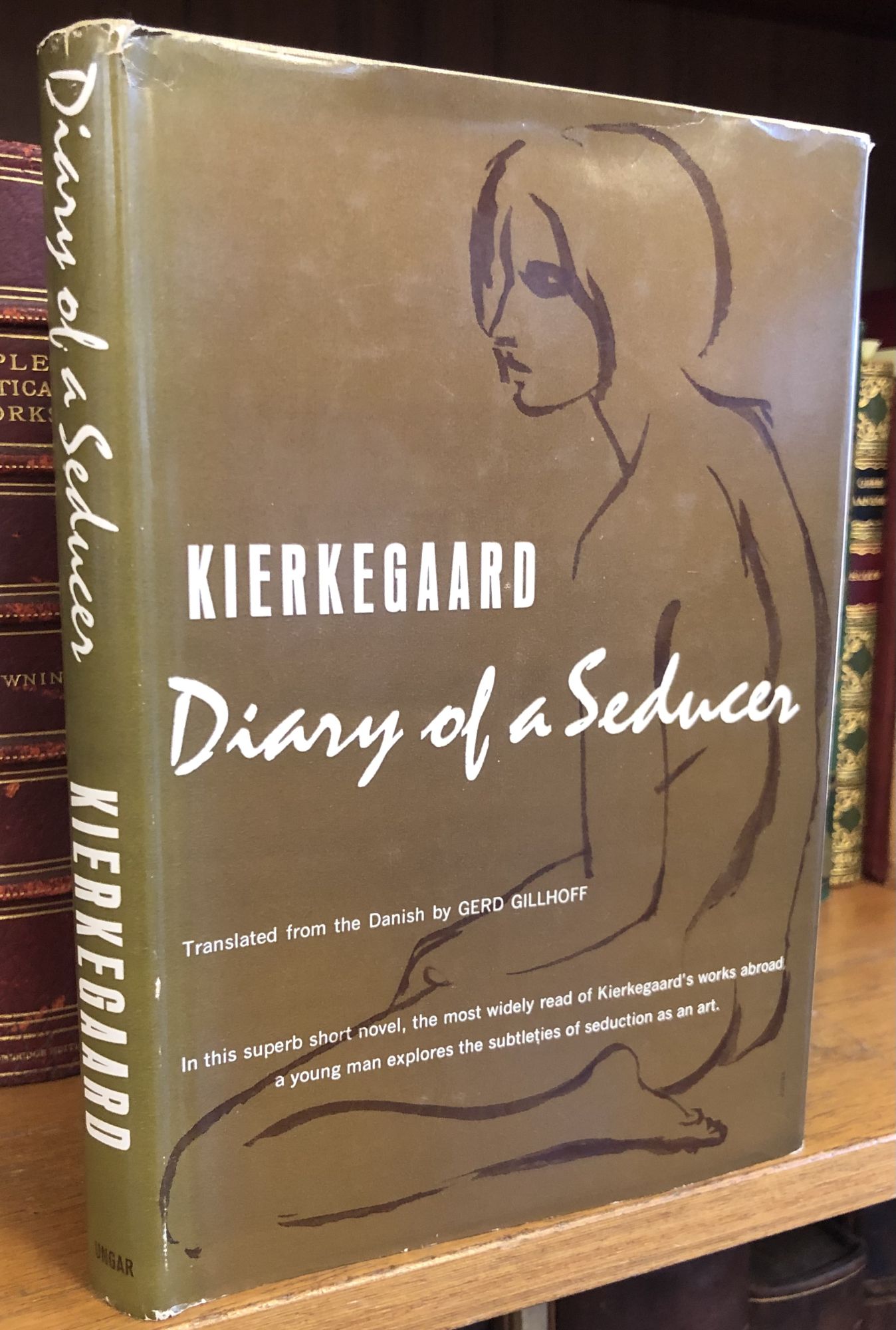 DIARY OF A SEDUCER - Kierkegaard, Søren; Gillhoff, Gerd [translator]