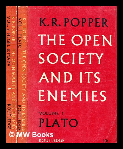 fast brysomme Forstad The open society and its enemies [2 Volumes] / Karl Popper by Popper, Karl  R. (Karl Raimund) (1902-1994): (1962) 4th edition. | MW Books