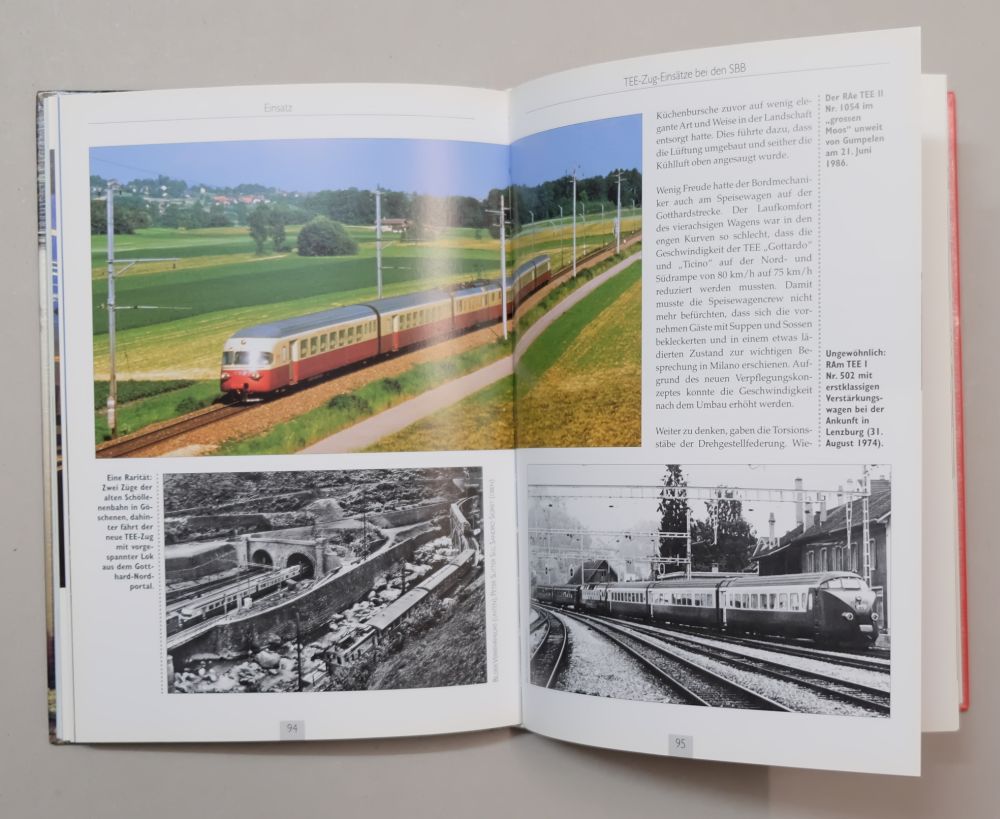 洋書 TEE-Zuege in der Schweiz / PeterGoette 91xYLoHHPPL._AC_UF350,