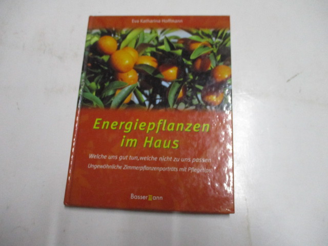 Energiepflanzen im Haus. Welche uns gut tun, welche nicht zu uns passen. Ungewöhnliche Zimmerpflanzenporträts mit Pflegetips. - Hoffmann, Eva Katharina