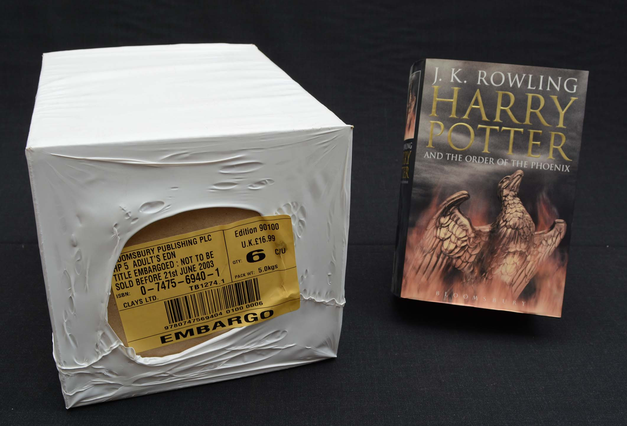 Harry Potter and the Order of the Phoenix by J K Rowling: New Hardcover