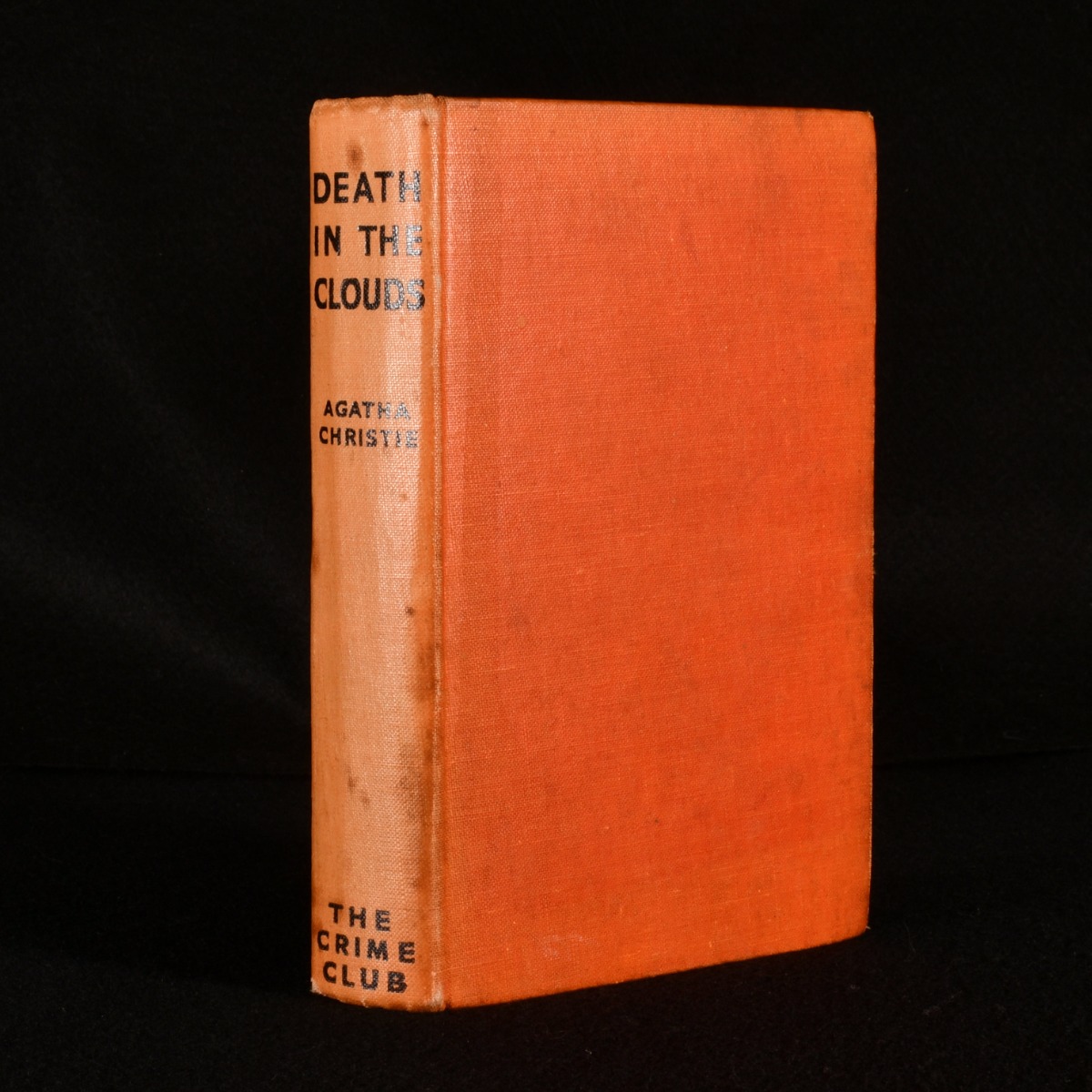 Death in the Clouds by Agatha Christie: Very Good Cloth (1935) First