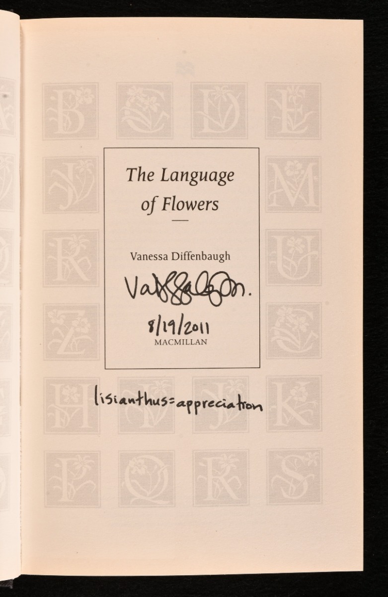 The Language of Flowers by Vanessa Diffenbaugh Fine Hardback (2011