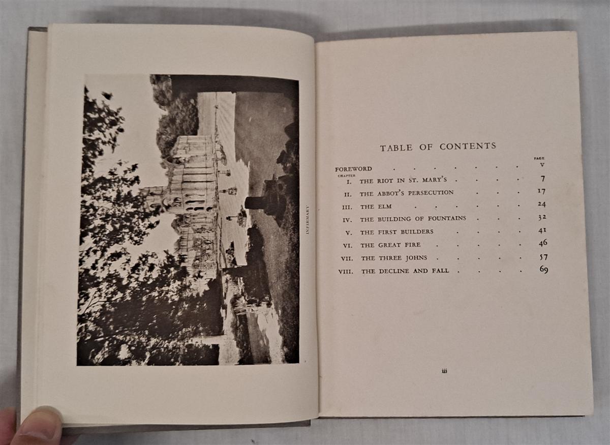 The Story of Fountains Abbey by Rev. Charles C Bell; foreword by Clare Vyner Very Good