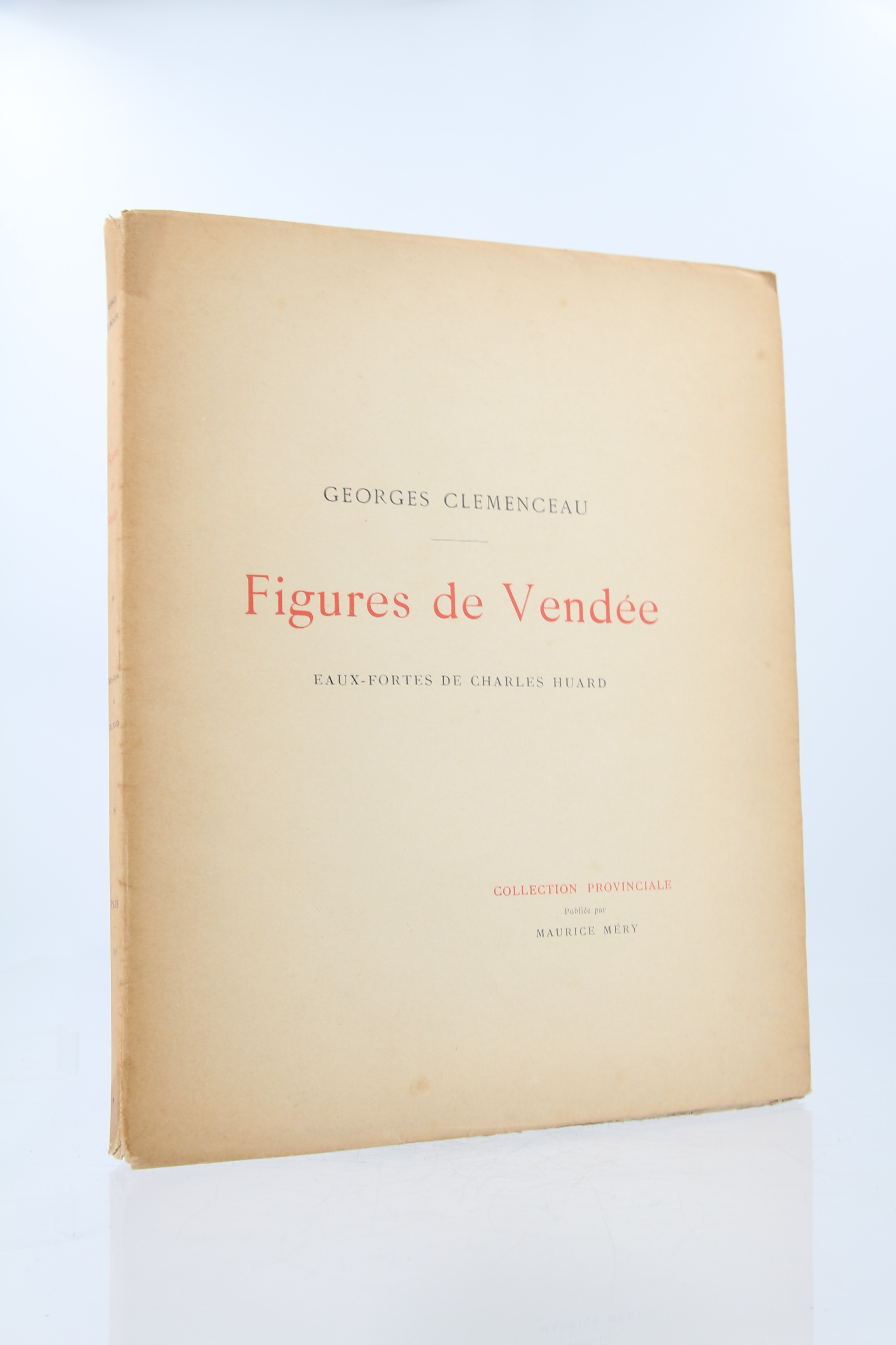 Figures de Vendée von CLEMENCEAU Georges HUARD Charles: couverture ...