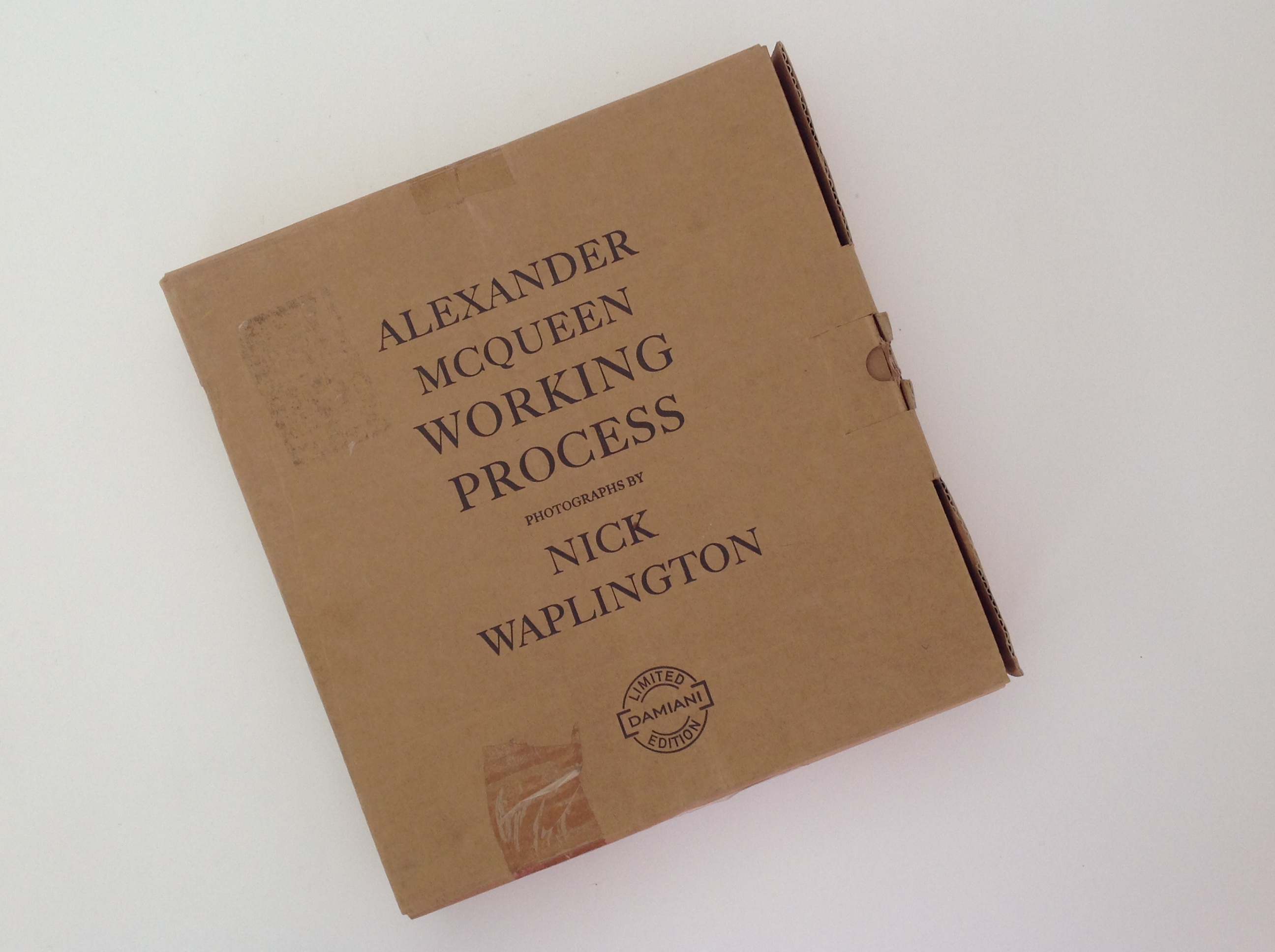 Alexander McQueen Working Process - Photographs By Nick