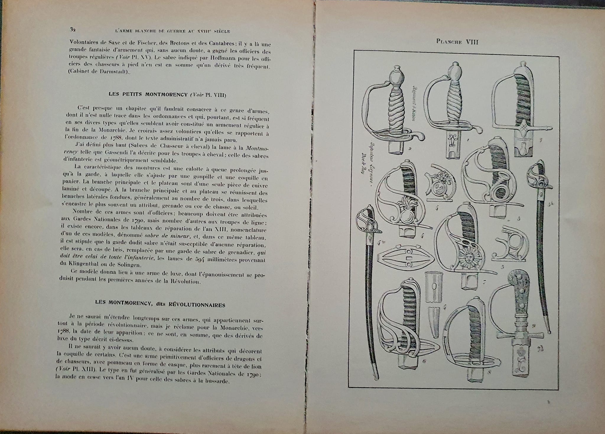 L ARME BLANCHE DE GUERRE FRANCAISE AU XVIIIe SIECLE 300 Exemplaires by  Capitaine Maurice BOTTET: Bon Couverture rigide (1976) Édition limitée. |  CARIOU1, image size:2048x1469