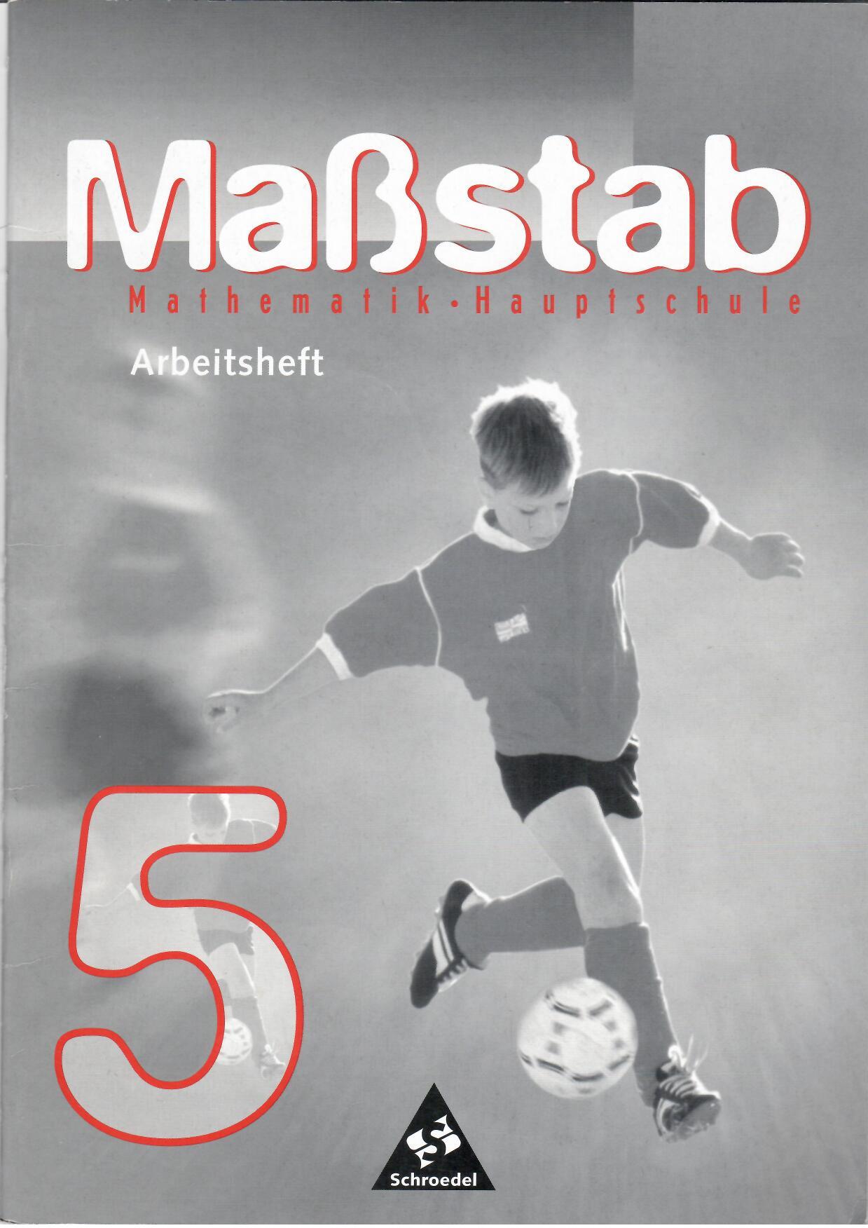 Maßstab - Mathematik für Hauptschulen für das 5. und 6. Schuljahr. Arbeitsheft 5 - Max Schröder / Bernd Wurl