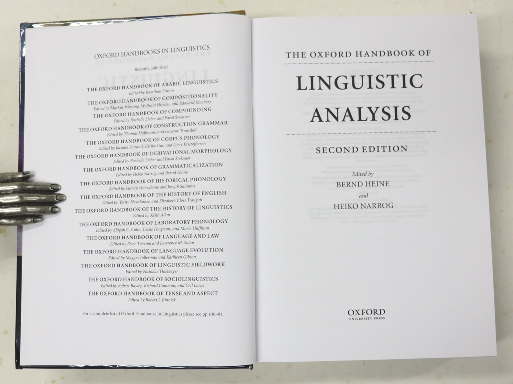 大人気アイテム Handbook Oxford The of [Oxford Analysis. Linguistic その他