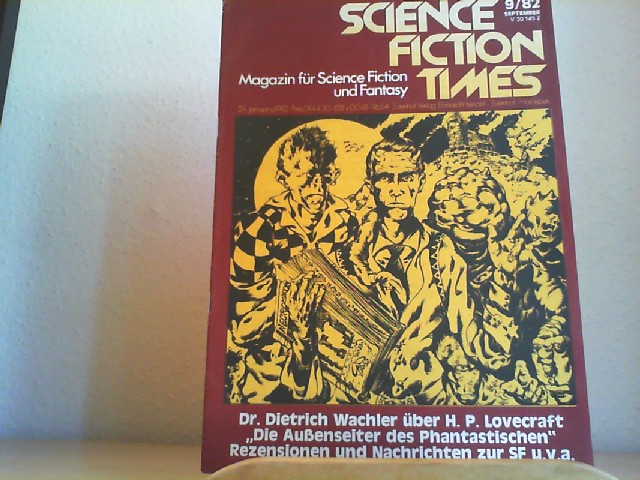 Science Fiction Times - 24. Jahrgang - 9/ 1982. Magazin für Science