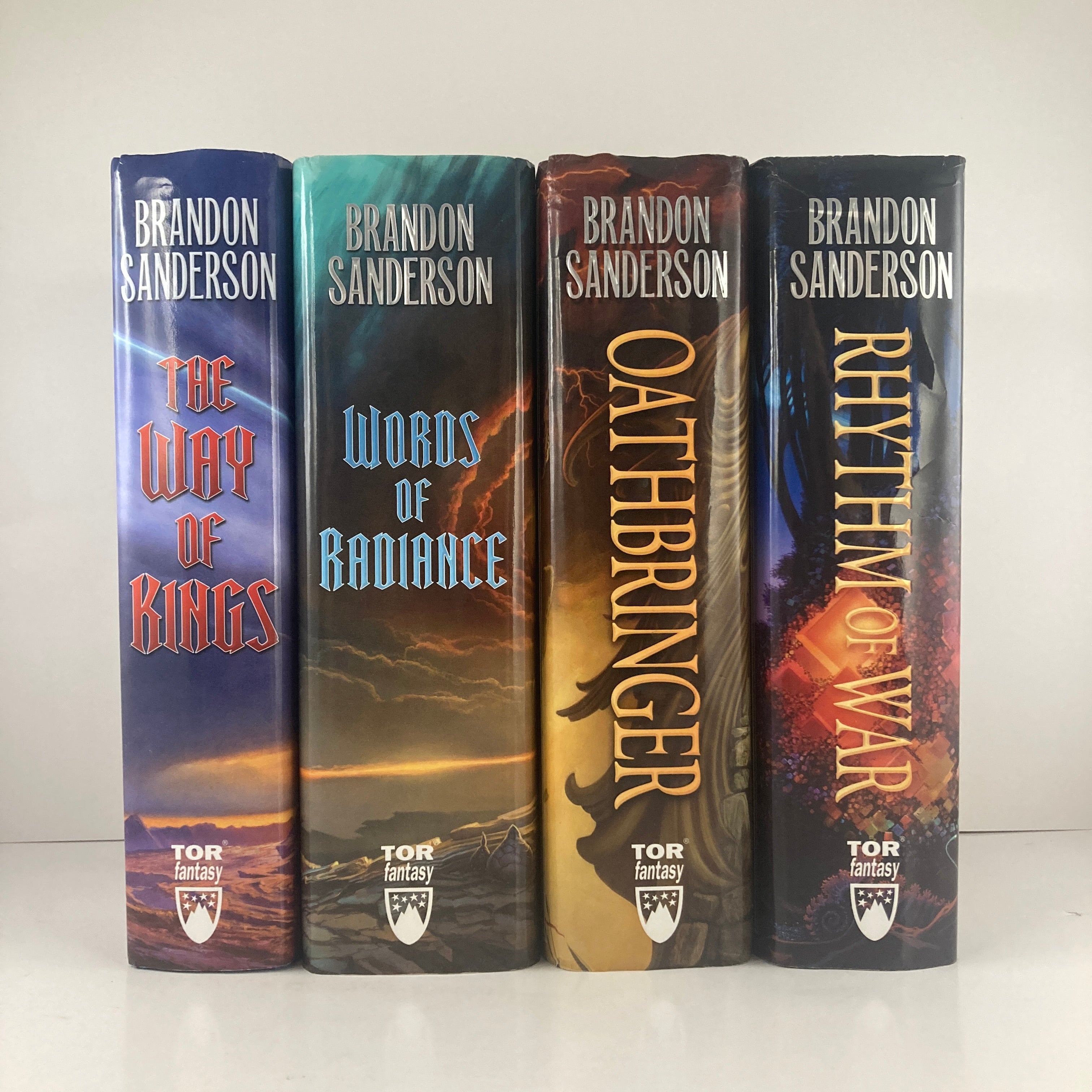 The Stormlight Archive (Books 1-4) by Brandon Sanderson: Very good  Hardcover (2010) First Edition.