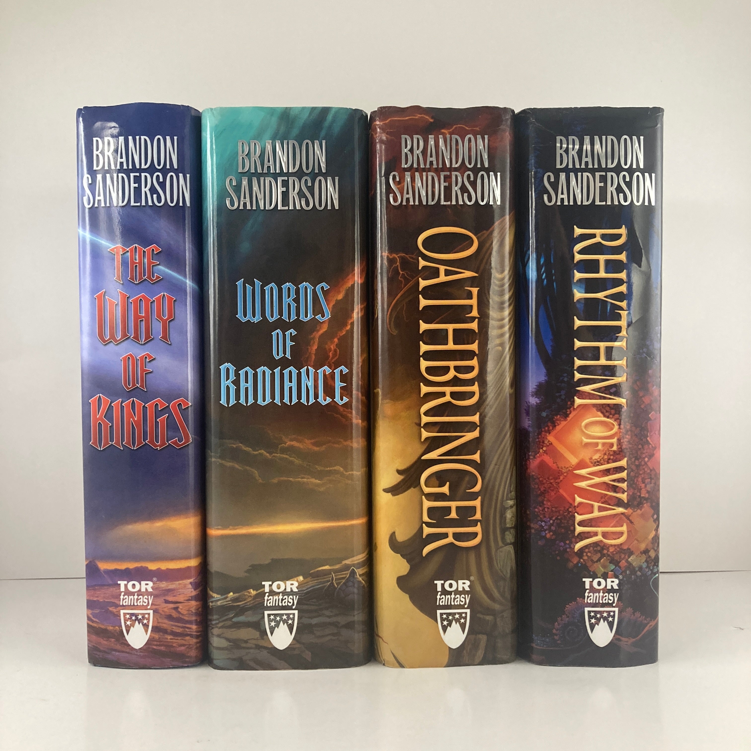 The Stormlight Archive (Books 1-4) by Brandon Sanderson: Very good