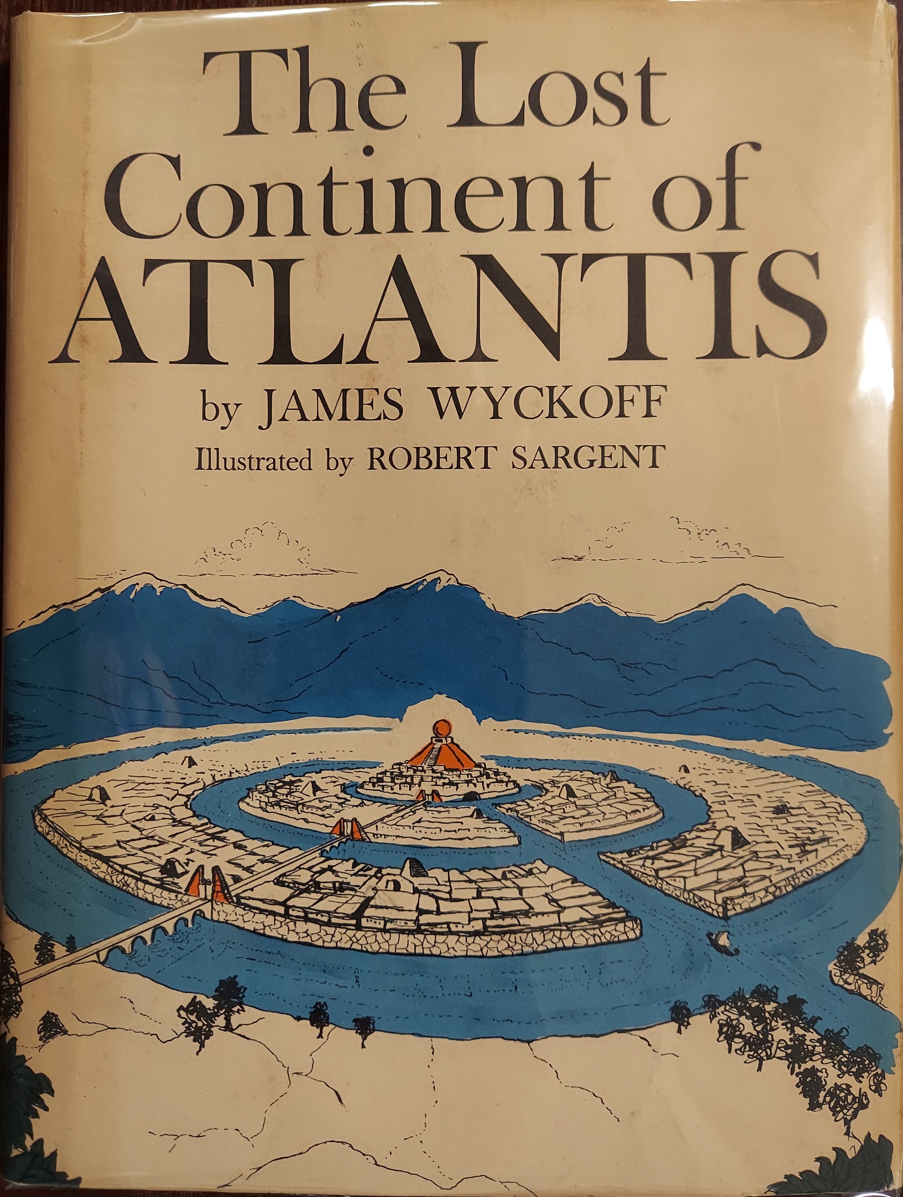 The lost continent of atlantis de wyckoff james very good hardcover