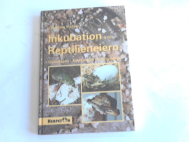 Inkubation von Reptilieneiern. Grundlagen, Anleitungen, Erfahrungen - Köhler, Gunther