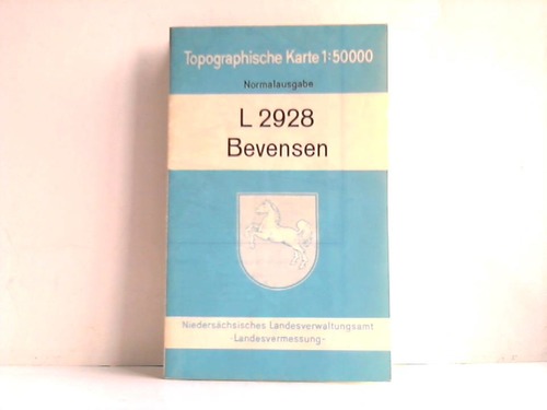 Topographische Karte 1:50.000 - Normalausgabe. L 2928 Bevensen - Niedersächsisches Landesverwaltungsamt, Landesvermessung (Hrsg.)