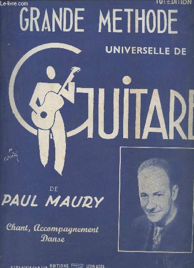Grande méthode de guitare par Maury Paul: bon Couverture souple
