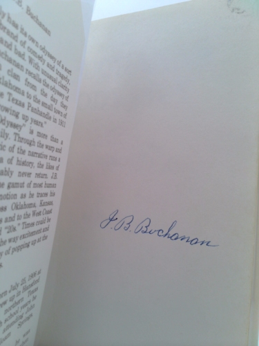 Buchanan Odyssey by J.B. Buchanan: Very Good Hardcover First Edition ...