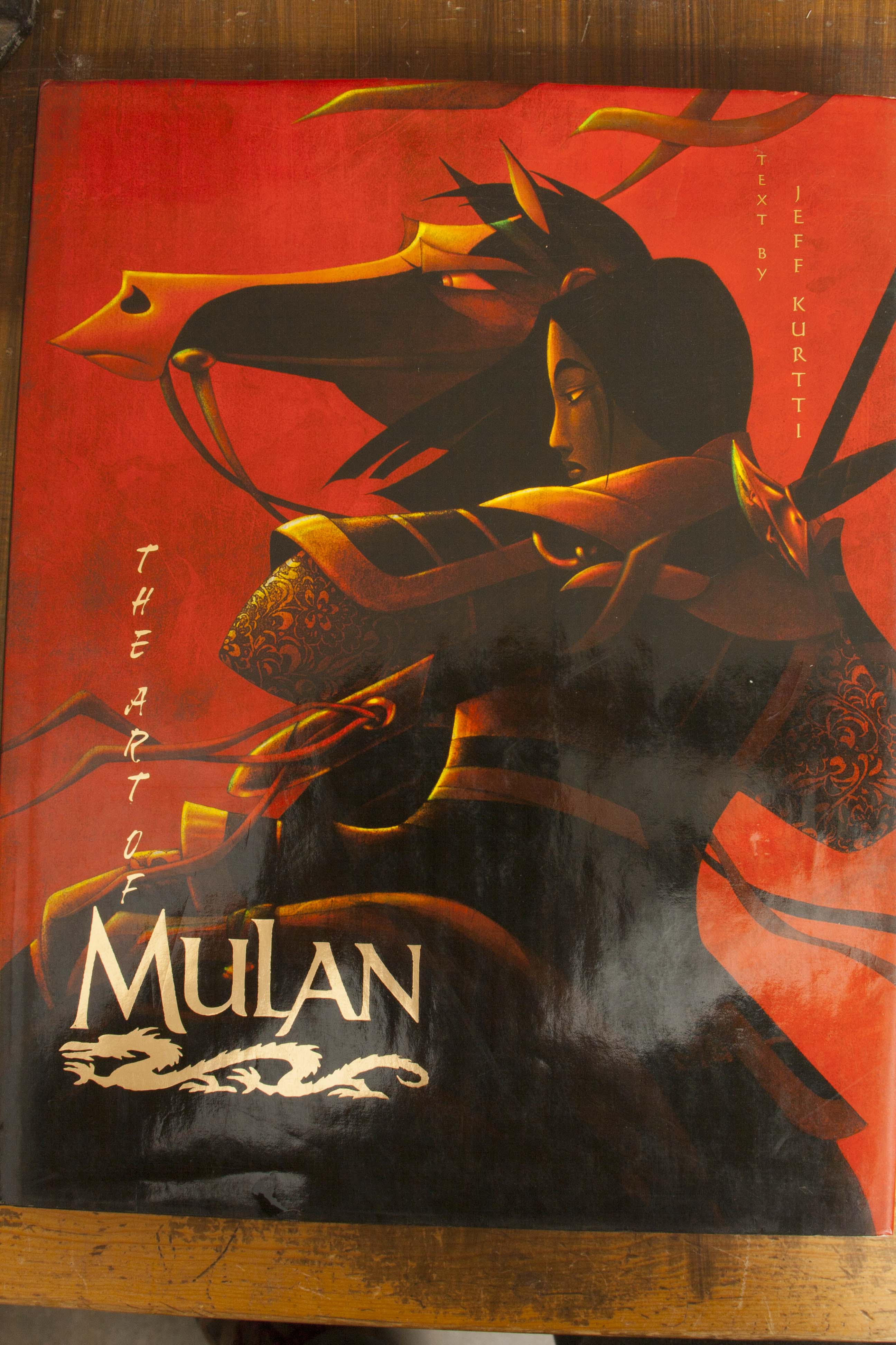 The Art of Mulan by Kurtti, Jeff: Very Good Hardcover (1998) 1st ...
