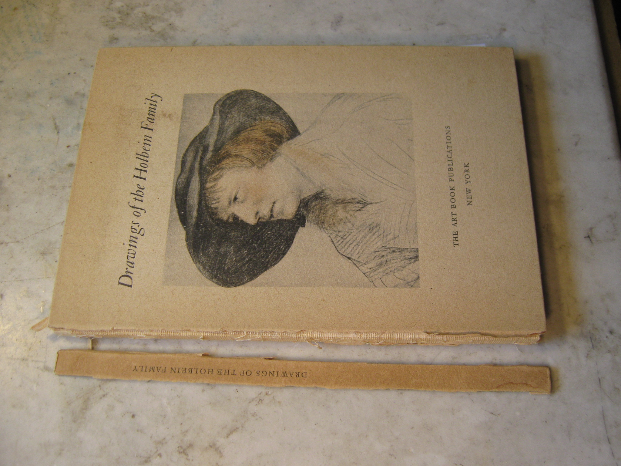 Drawings of the Holbein Family by Schilling, Edmund (edited and plates