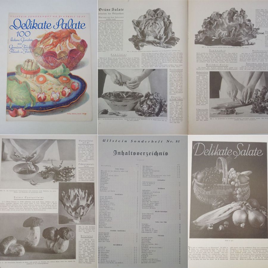 Ullstein Sonderheft4 Nr. 31: Delikate Salate. 100 leckere Gerichte aus ...