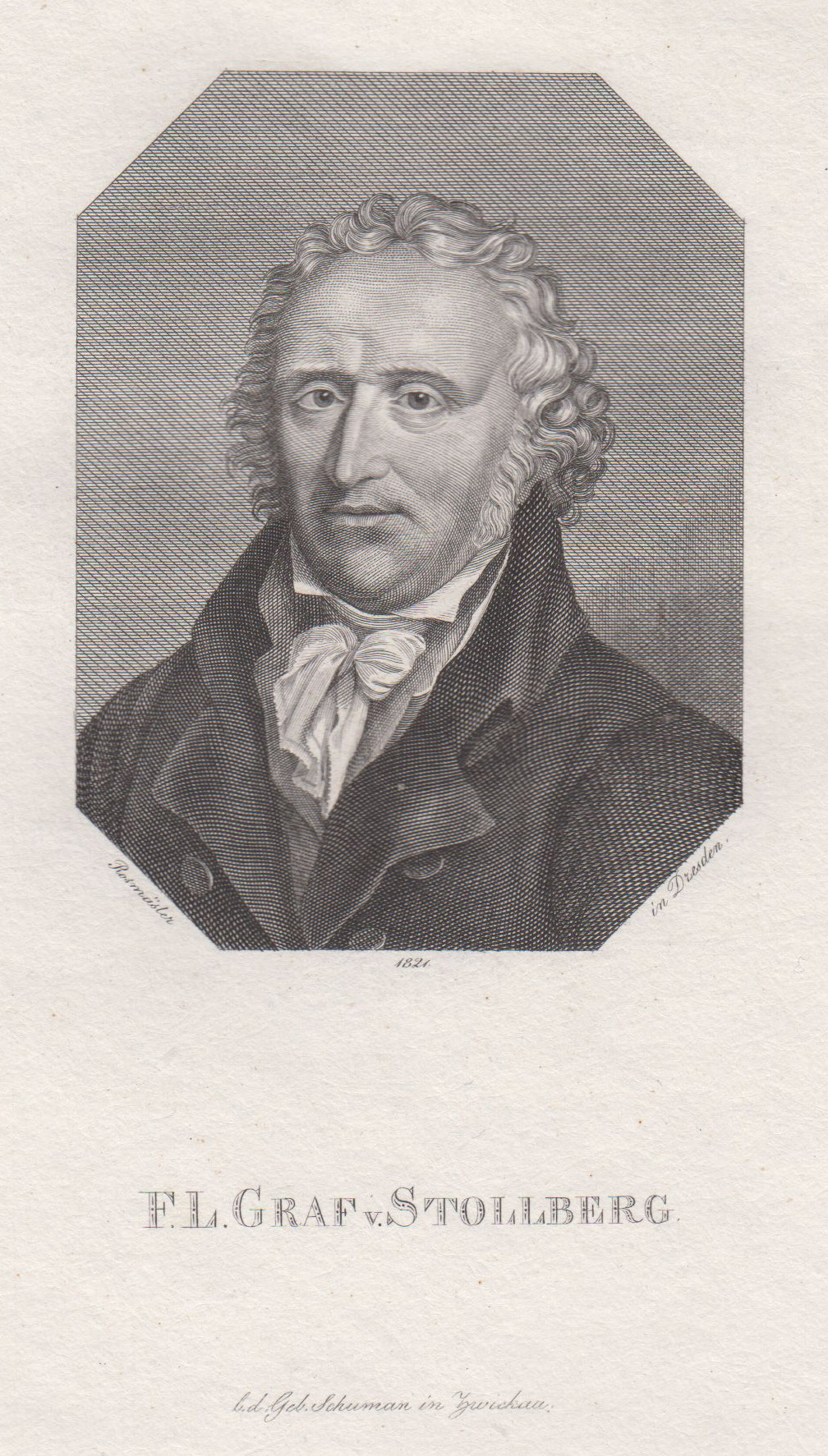 Dt. Dichter Achim Von 5 Buchstaben Friedrich Leopold zu Stolberg-Stolberg (Bramstedt 07. 11. 1750 - 05. 12