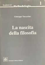 La nascita della filosofia - Giuseppe Vaccarino