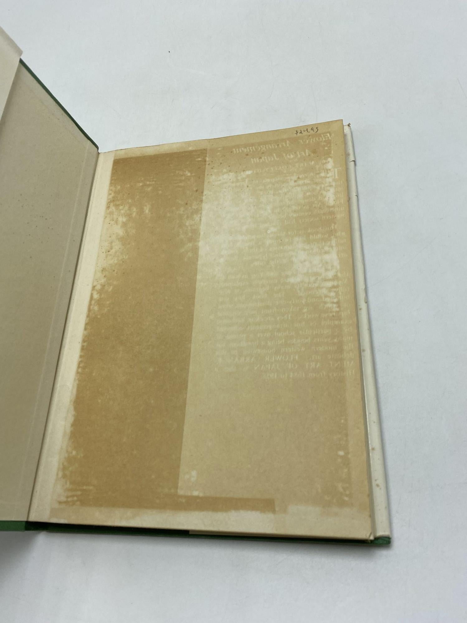 Flower Arrangement Art Of Japan by Mary Cokely Wood Fair Hardcover