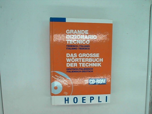 Grande dizionario tecnico tedesco-italiano, italiano-tedesco. Con CD-ROM - Aa Vv