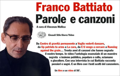 Franco Battiato Parole E Canzoni Libro +Video - BATTIATO Franco, MOLLICA Vincenzo