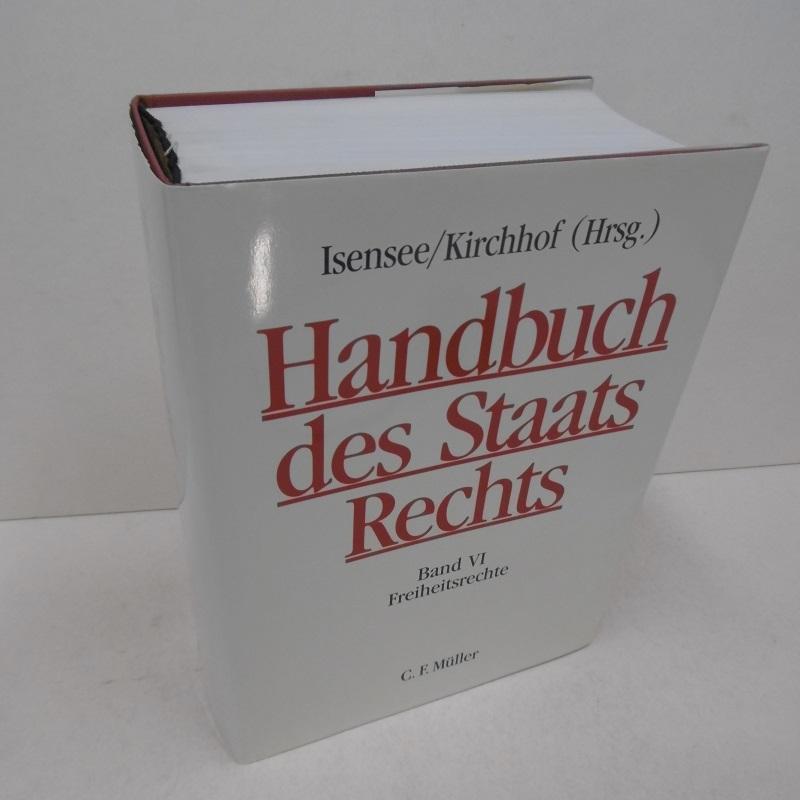 Handbuch des Staatsrechts der Bundesrepublik Deutschland; Teil: Bd. 6., Freiheitsrechte. mit Beitr. von Herbert Bethge . - Bethge, Herbert (Mitwirkender)