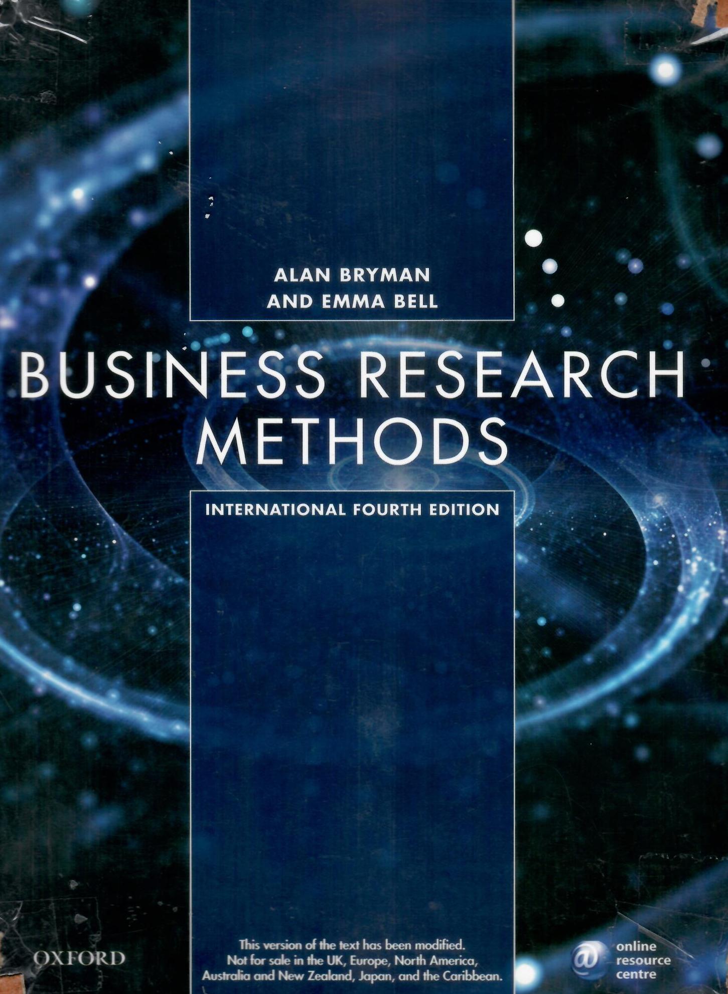 Business Research Methods - Alan Bryman, Emma Bell