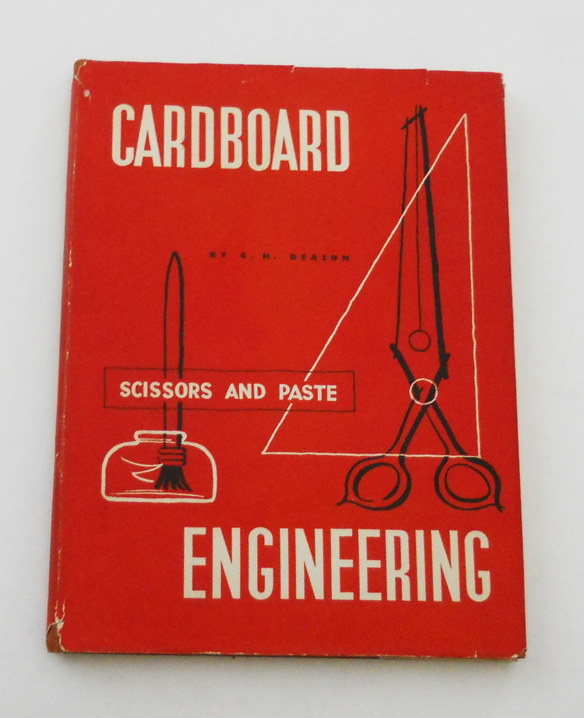 Cardboard Engineering with Scissors and Paste by G. H. Deason: very good  hardcover (1958) First.