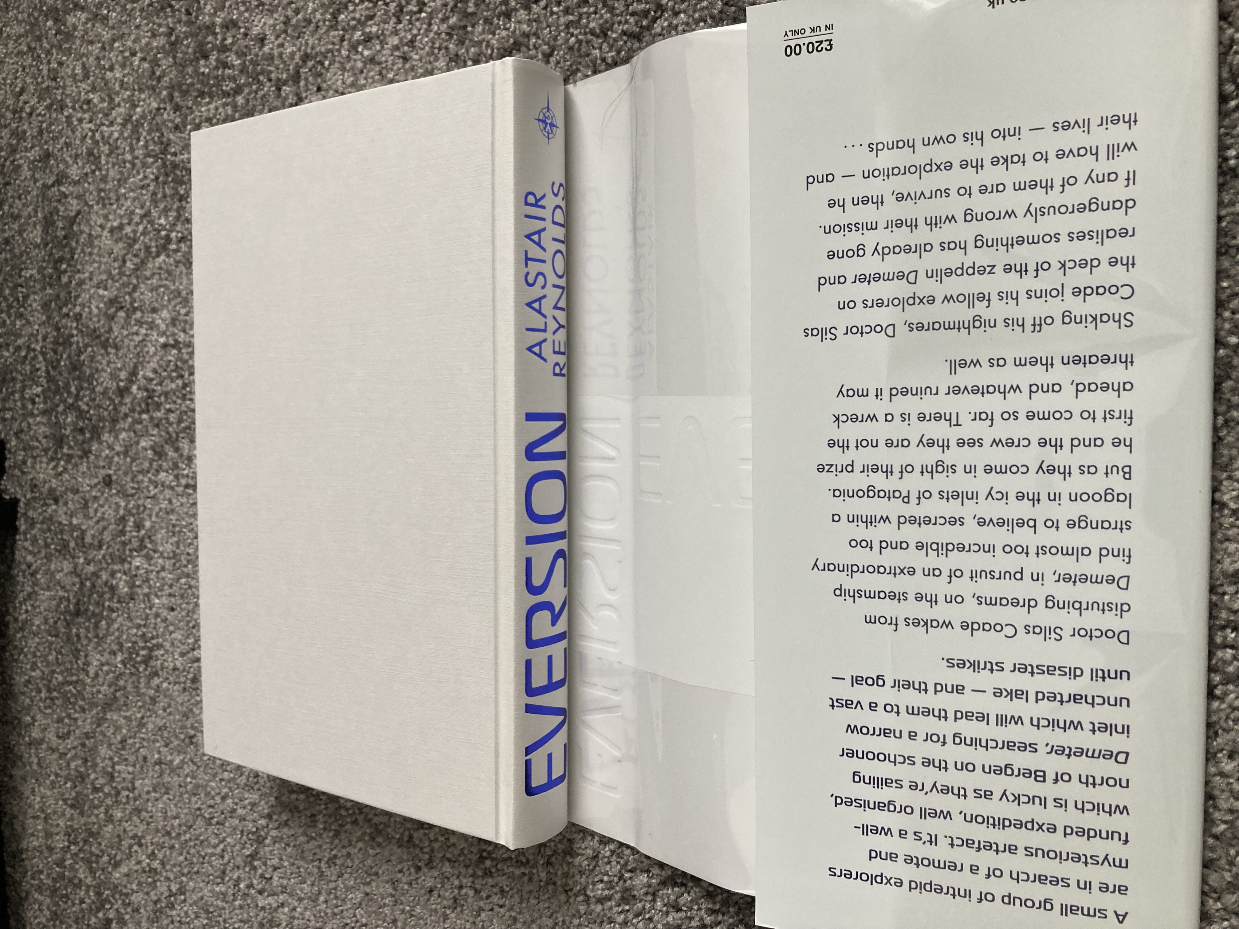 EVERSION: SIGNED UK FIRST EDITION HARDCOVER by Alastair Reynolds: New  Hardcover (2022) 1st Edition, Signed by Author(s)