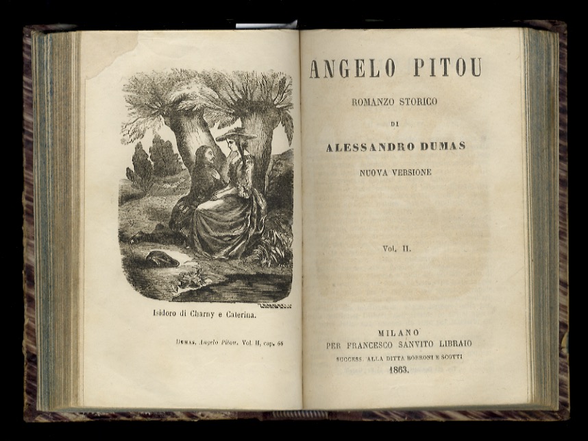 Angelo Pitou. Romanzo storico di Alessandro Dumas. Nuova versione. Vol