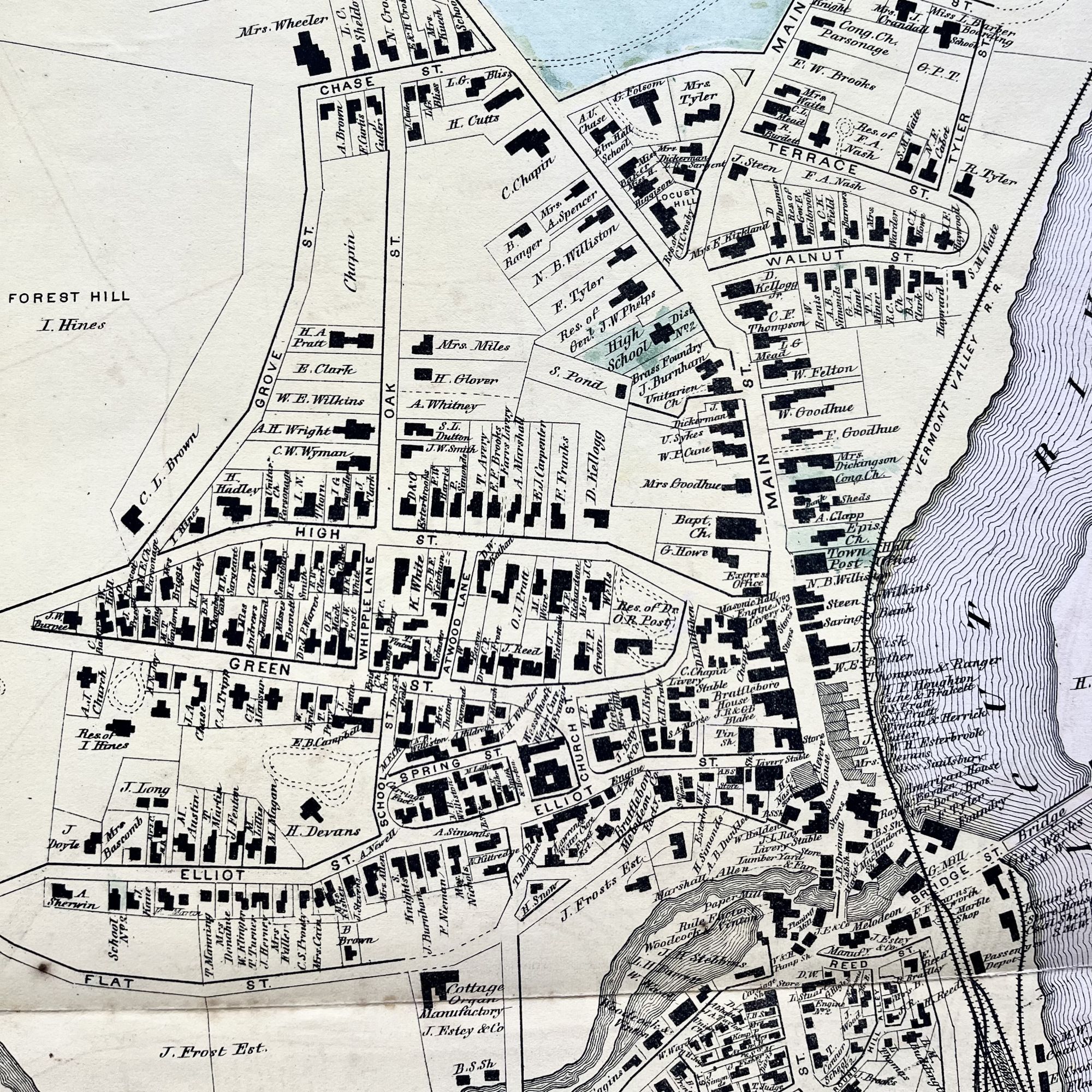 Brattleboro Vt Map