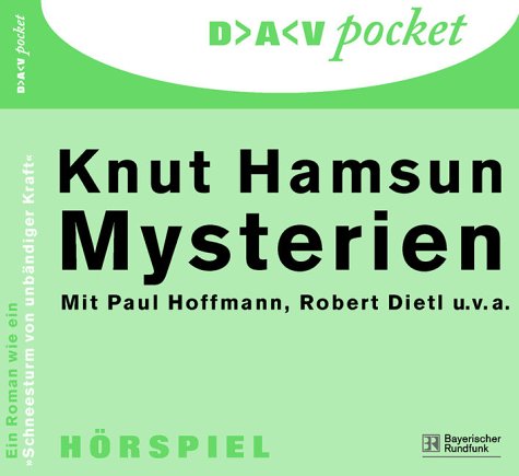 Mysterien: Hörspiel (DAV pocket) - Knut, Hamsun