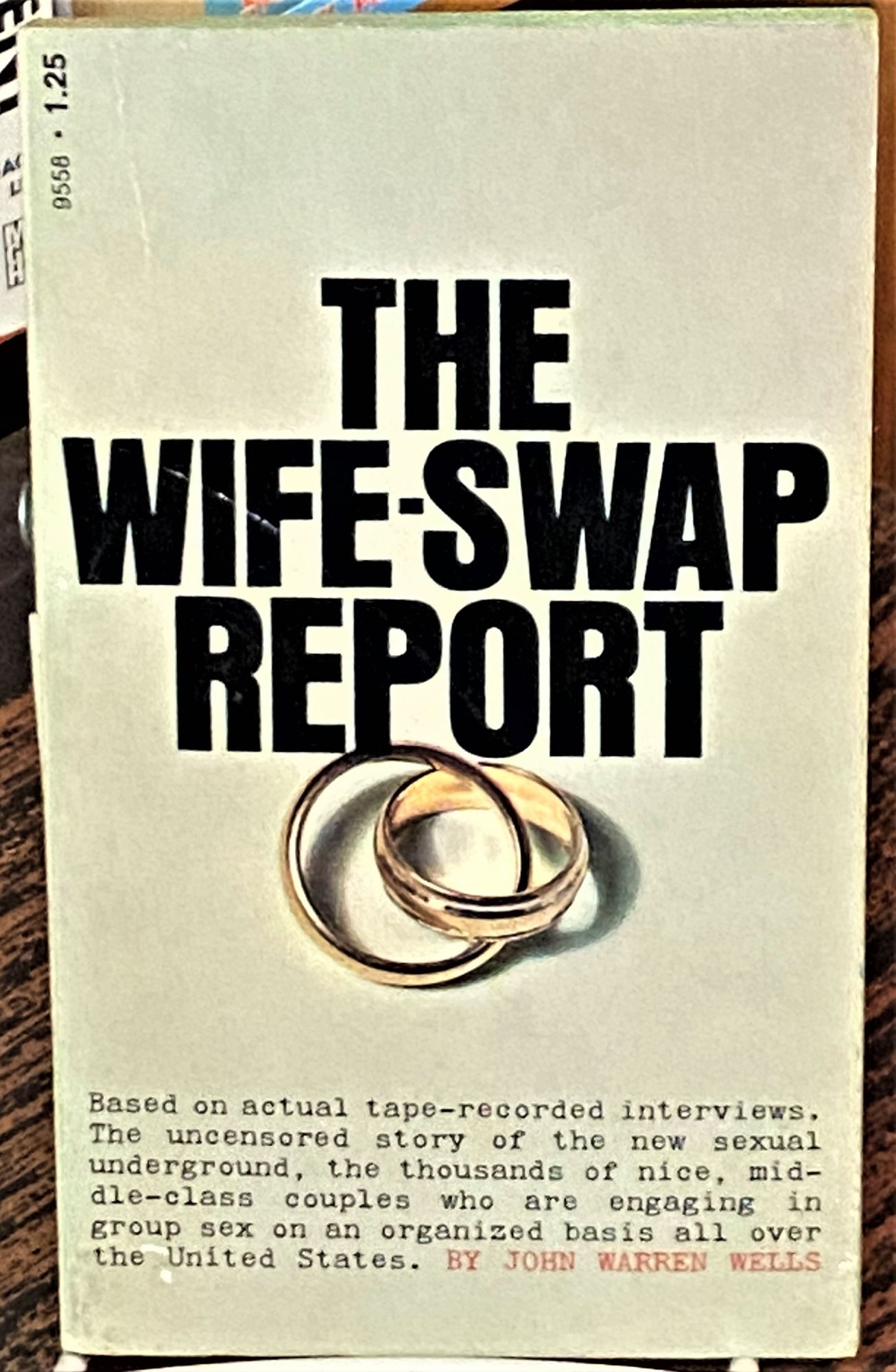 The Wife-Swap Report by John Warren Wells (Lawrence Block) (1970) My Book Heaven photo