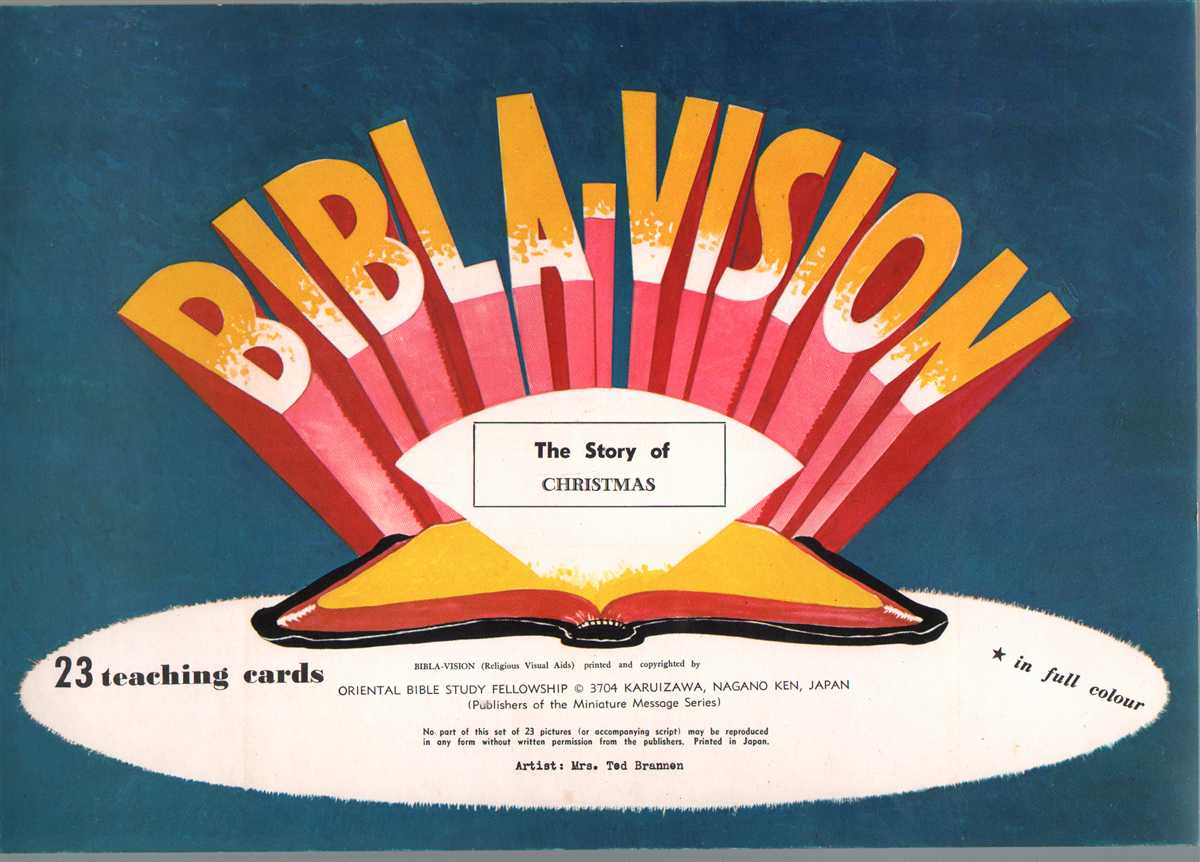 1960年代 Bibla-Vision クリスマスストーリーイラスト 聖書