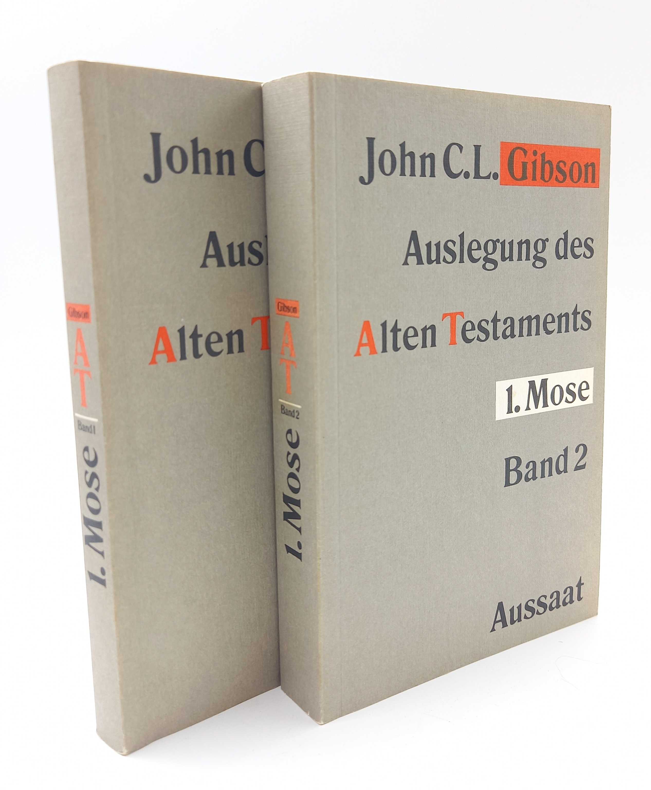 Auslegung des Alten Testaments; 1. Mose, Band 1 und 2 (2 Bände). - Gibson, John C. L.